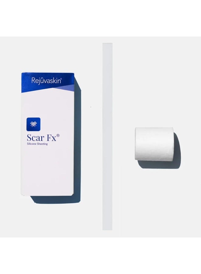 Rejuvaskin Scar Fx Silicone Sheeting - 1" x 22" - 100% Healthcare Grade Silicone - Physician Recommended - Image 1