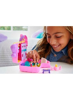 Polly Pocket Compact Playset Pinata Party With 2 Micro Dolls & Accessories Travel Toys With Surprise Reveals  - Image 3