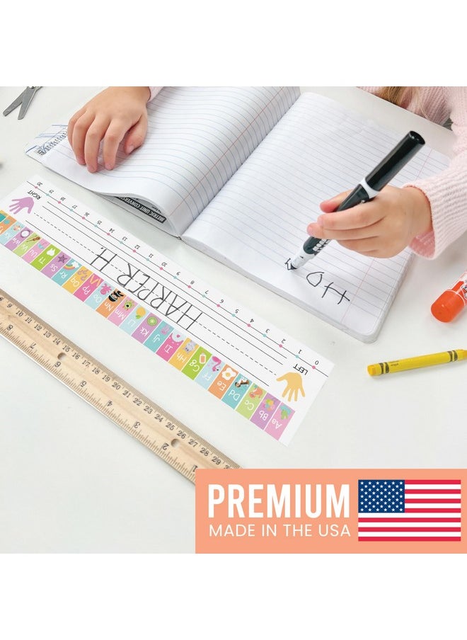 Hadley Designs 25 Colorful Desk Name Plates for Classroom - Classroom Name Tags for Desk, Desk Name Tags for Classroom, Student Name Tags for Desks, Student Name Plates for Desks Classroom, Name Plate for Desk Kids  - Image 3