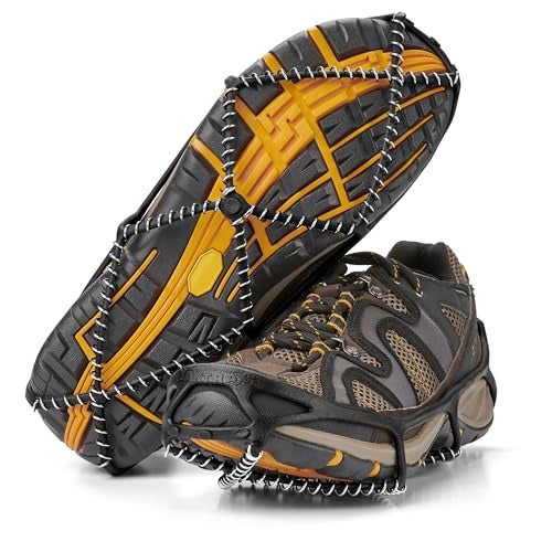 Yaktrax أحذية يكتراكس للمشي على الثلج والجليد (زوج واحد)، صغير جداً، أسود - Image 1