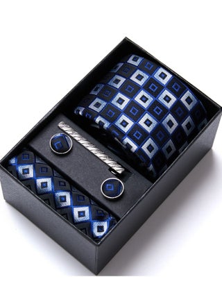 Blue and White