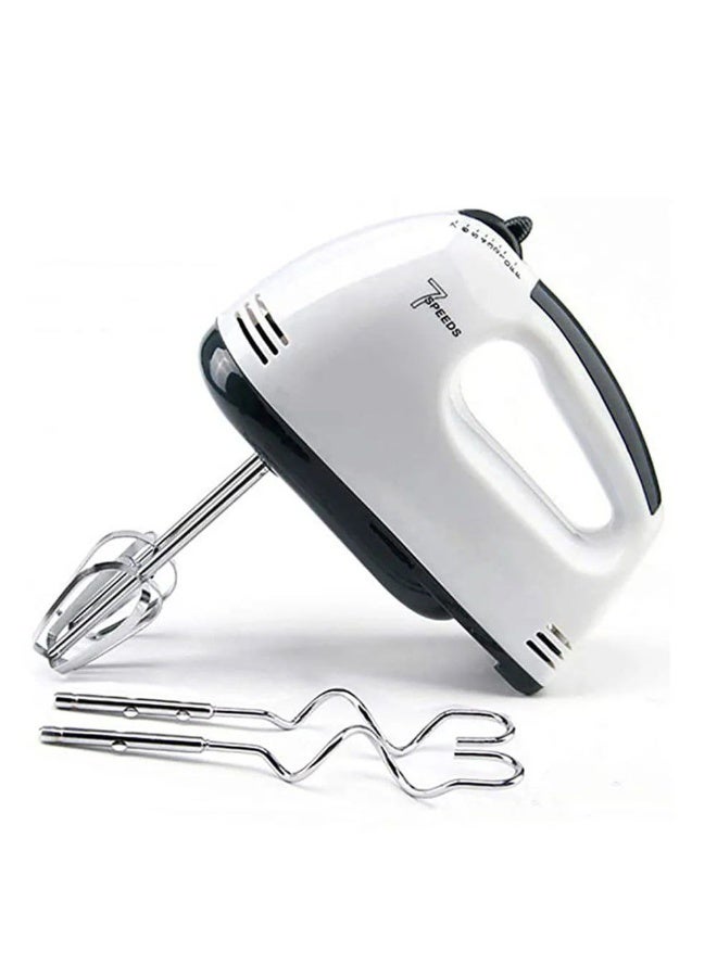 Whip up flawless desserts and batters with the newly upgraded Electric Hand Mixer, designed for premium performance. Featuring a powerful multi-speed motor engineered to handle everything from light meringues to dense doughs, this modern kitchen essential boasts a lightweight ergonomic body and durable stainless steel attachments, delivering the ultimate upgraded and time-saving solution for creative home baking. - Image 1