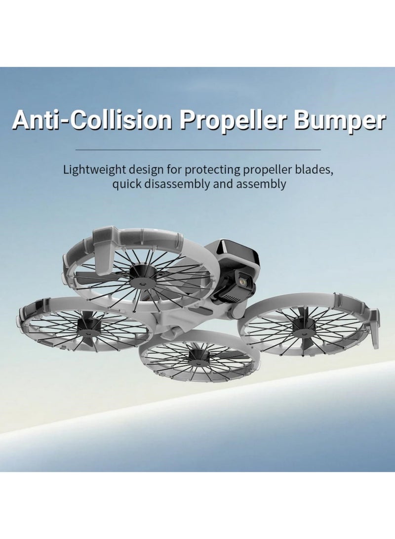 For DJI Flip Drone Anti Collision TPU Propeller Bumper Protection Rings Guard Frame Blade Safety Enhanced Toughness Precise Fit Durable Accessories - Image 4