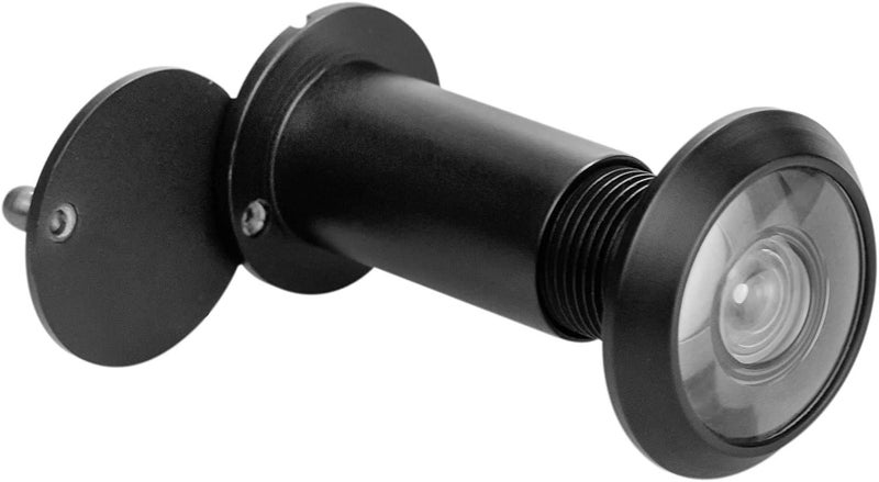 Earl Diamond - Peep Holes for Door, Solid Brass 200-Degree Door Viewer Peephole with Heavy Duty Rotating Privacy Cover for1-3/8" to 2-1/6" Doors Doors for Home Office Hotel, Black - Image 3