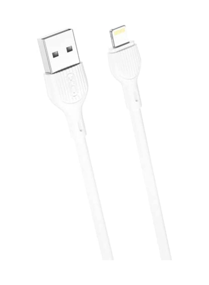 XO NB200 Lighting Cable 2M - White - Image 1