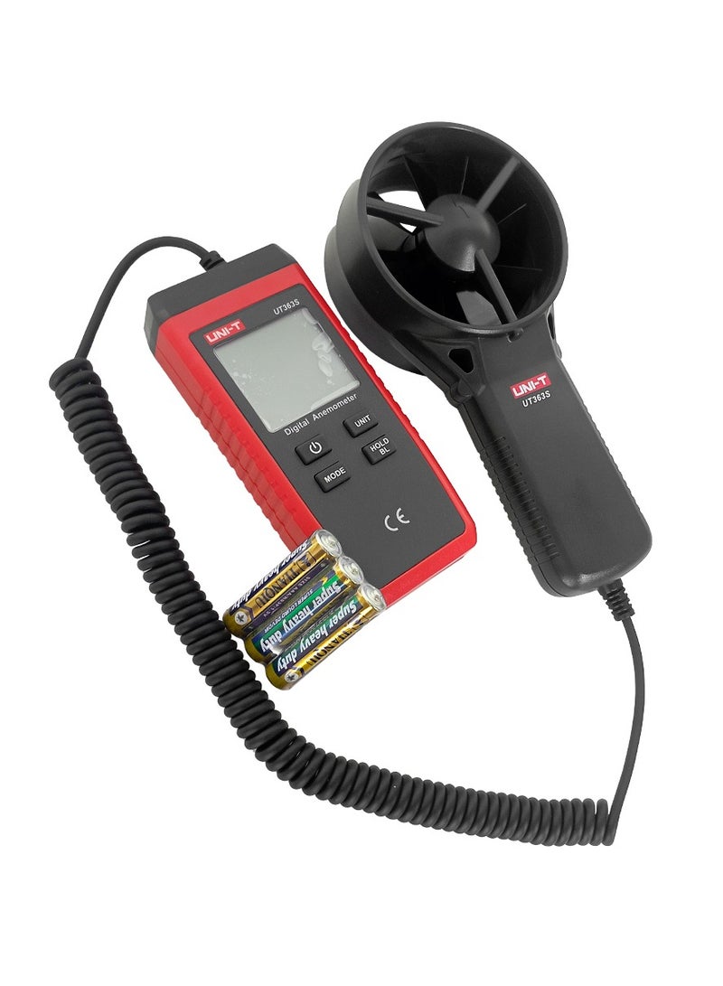 يوني تي جهاز قياس سرعة الرياح الرقمي UNI-T UT363S (نوع منفصل) - Image 3