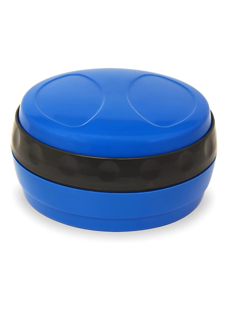 Stainless Steel insulated Lunch Box, Round Tiffin box, Leak proof Airtight lunch box with Assorted Colors - Designo