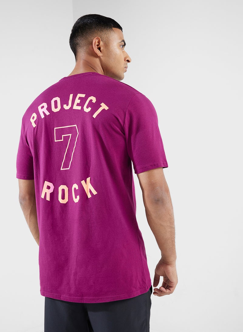 UNDER ARMOUR Project Rock 7 T-shirt - Image 1