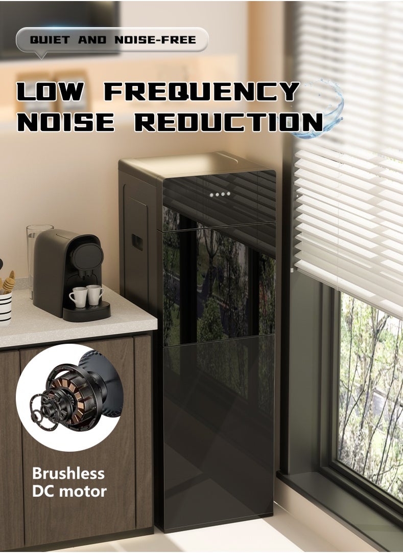 Bottom Loading Water Cooler Dispenser, Cold/Warm/hot Vertical Adjustable Water Boiler, 5 Gallon Dispenser - Ideal 3 in 1 Water Cooler