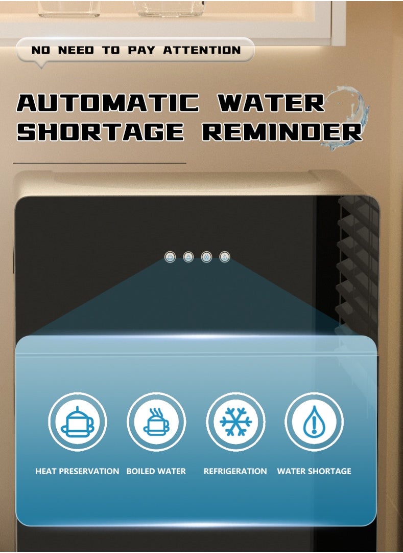Bottom Loading Water Cooler Dispenser, Cold/Warm/hot Vertical Adjustable Water Boiler, 5 Gallon Dispenser - Ideal 3 in 1 Water Cooler