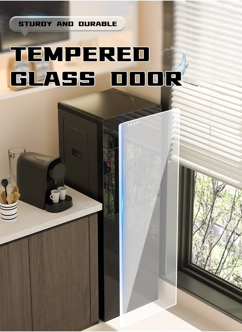 Bottom Loading Water Cooler Dispenser, Cold/Warm/hot Vertical Adjustable Water Boiler, 5 Gallon Dispenser - Ideal 3 in 1 Water Cooler