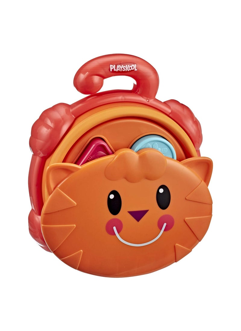 HASBRO - GAMING - Playskool Pop Up Shape Sorter Toy for Toddlers Over 18 Months with Take-Apart Shapes for Matching, Collapsible for Storage - Image 1