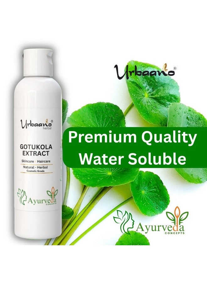 Urbaano herbal Gotukola Liquid Extract Natural Ingredient water soluble for making DIY Skin & Hair Care Products Soap, Serum, Lotion, Toner - 200ml - Image 4