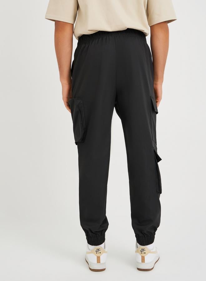 Styli Styli Cotton Twill Utility Relaxed Jogger with Multi Pocket Details  - Image 4