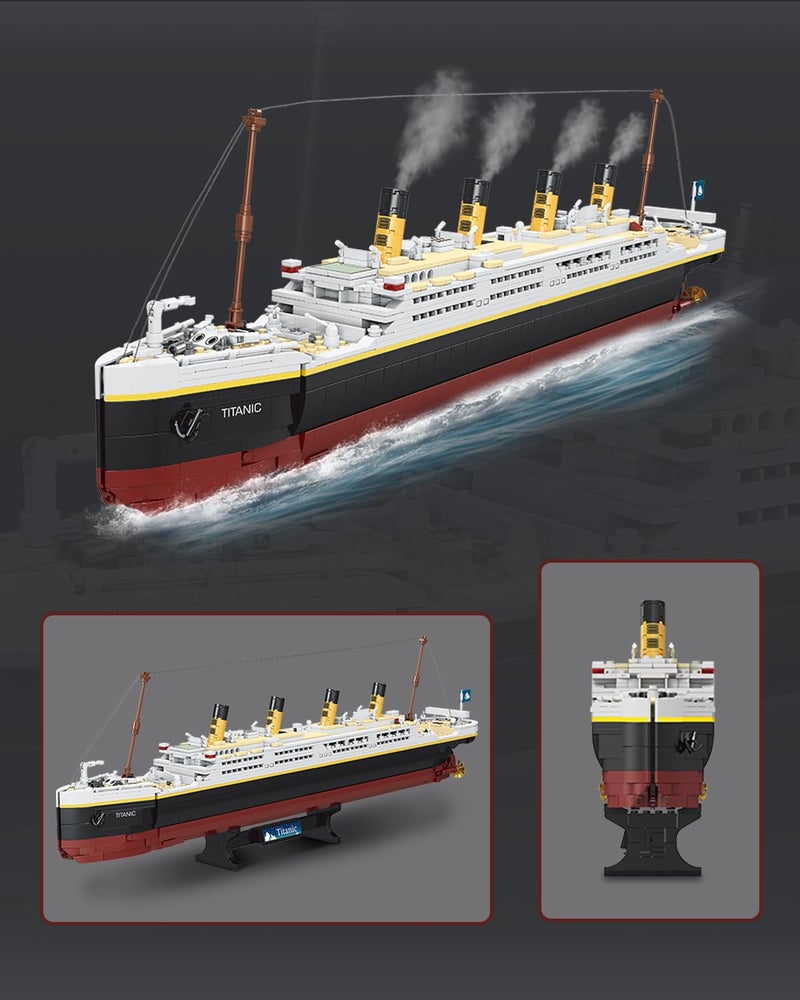 dOvOb Titanic Model Building Blocks Set, 2022 Pieces Bricks, Compatible with Major Brands - Image 3
