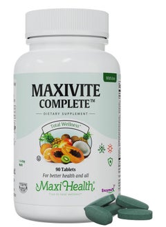 Maxi Health Complete Once Daily Vitamins for Men & Women - Multivitamin for Women & Men with Iron Vitamin A B1 B2 B3 B6 B12 C D3 E Zinc (90 Tablets) - pzsku/Z7FDCCD8D7468CFD2CEADZ/45/_/1739882029/4f4b1c30-ed1b-4623-b707-53976985b6f1