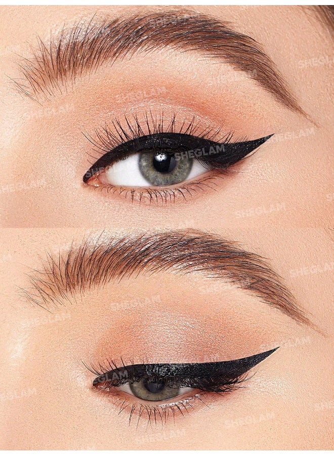 SHEGLAM Eternal Beauty Liquid Eyeliner- black - Image 2