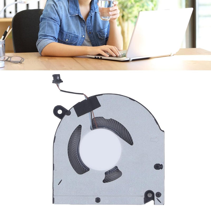 Dell Vostro 15 7510 16 7610 CPU Cooling Fan Replacement 4 Pin Connector Aluminum Alloy ABS - Image 4