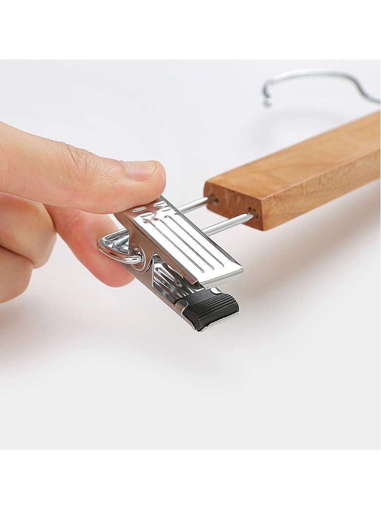 Excellent - Solid Wood Multifunctional Hangers 5 Pieces - Image 1