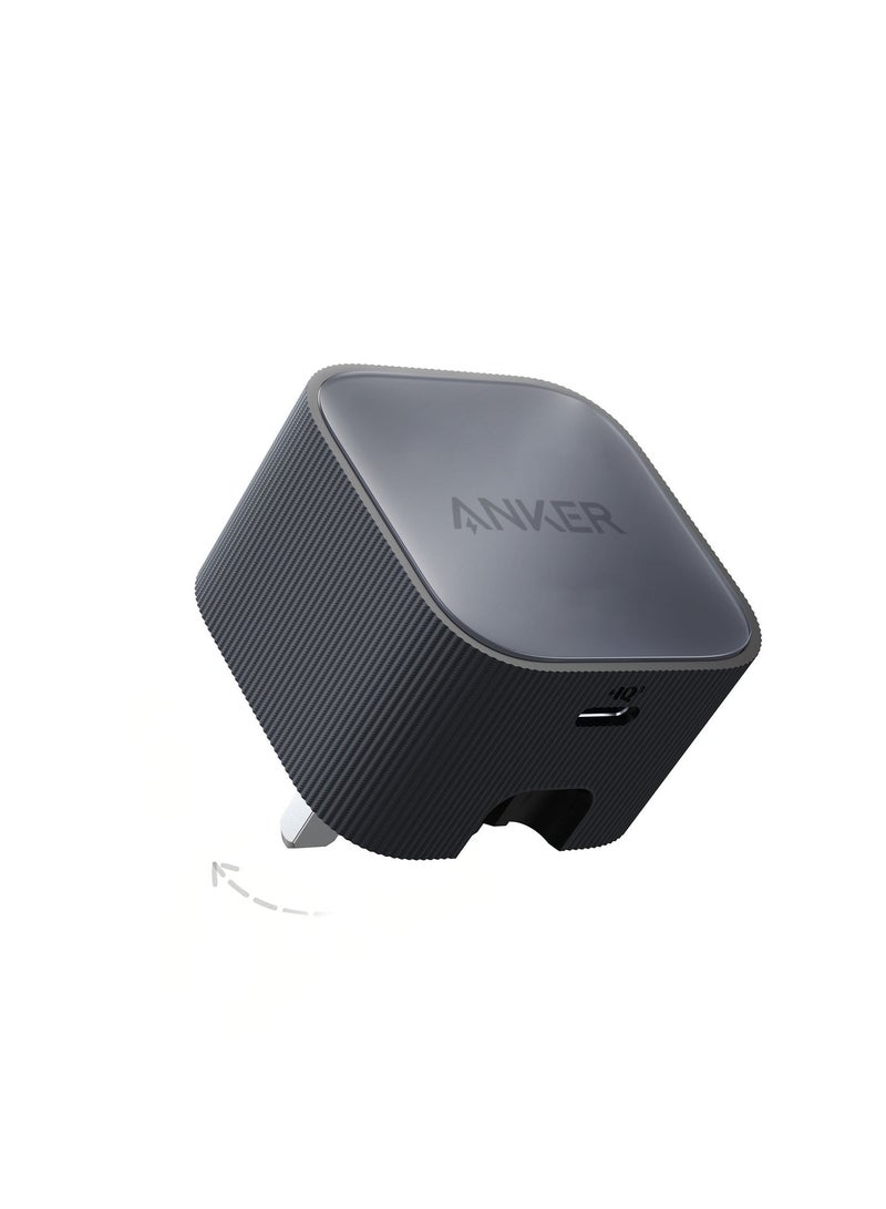 Anker Nano USB C Plug, 30W High-Speed USB C Charger with Foldable Plug, PIQ 3.0 and PPS Fast Charging, For iPhone 17/16 Series, Pixel, Galaxy, iPad, and More (Cable Not Included) & Q20i Hybrid Active Noise Cancelling Foldable Headphones, Wireless Over-Ear Bluetooth, 40H Long ANC Playtime, Hi-Res Audio, Big Bass, Customize via an App, Transparency Mode Black & Nano USB C Plug, 30W High-Speed USB C Charger with Foldable Plug, PIQ 3.0 and PPS Fast Charging, For iPhone 17/16 Series, Pixel, Galaxy, iPad, and More (Cable Not Included)Bundle - Image 4