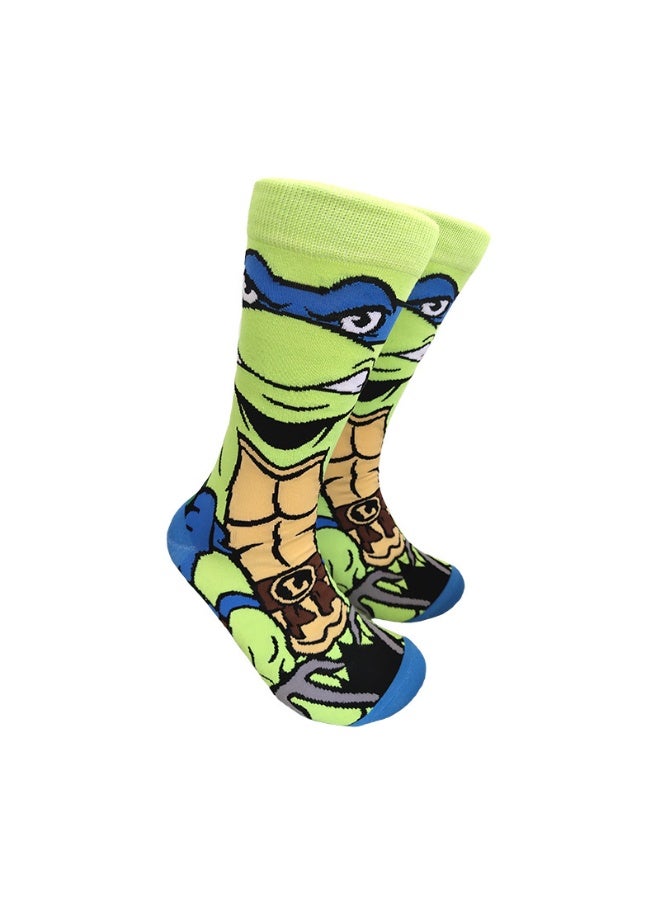 Cartoon Anime & Movie Crew Socks, Streetwear Style Trendy Skateboard Socks for Men & Women(5P) - Image 4