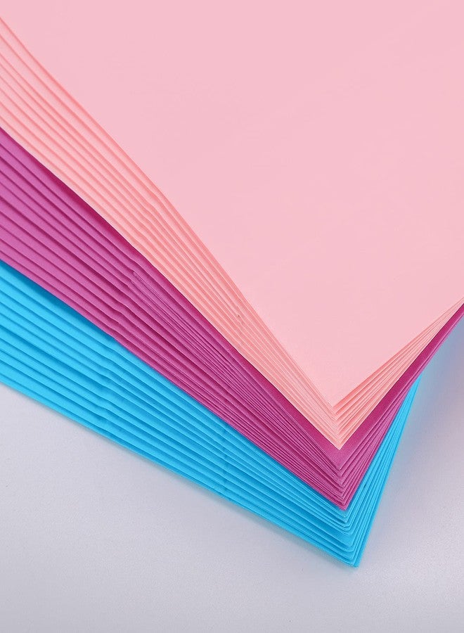 Cooraby 30 Pieces 5.1 x 3.1 x 9.4 Inches Colorful Kraft Paper Bags with 48 Stickers Party Treat for Wedding, Celebration, Birthday Party Supplies (Sky Blue, Light Purple, Pink) - Image 5