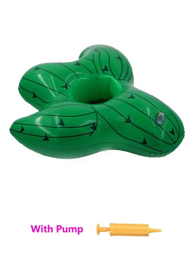 Loquat Cactus Shape Inflatable Swimming Pool Portable Cup Holder - Image 1