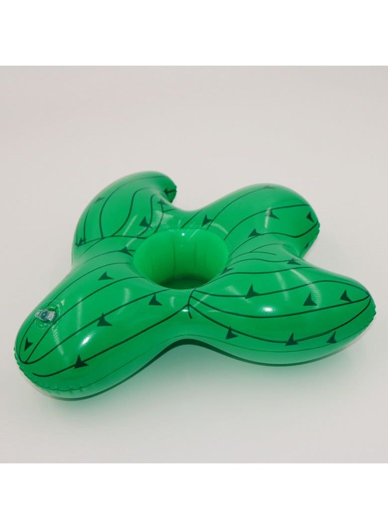 Loquat Cactus Shape Inflatable Swimming Pool Portable Cup Holder - Image 4