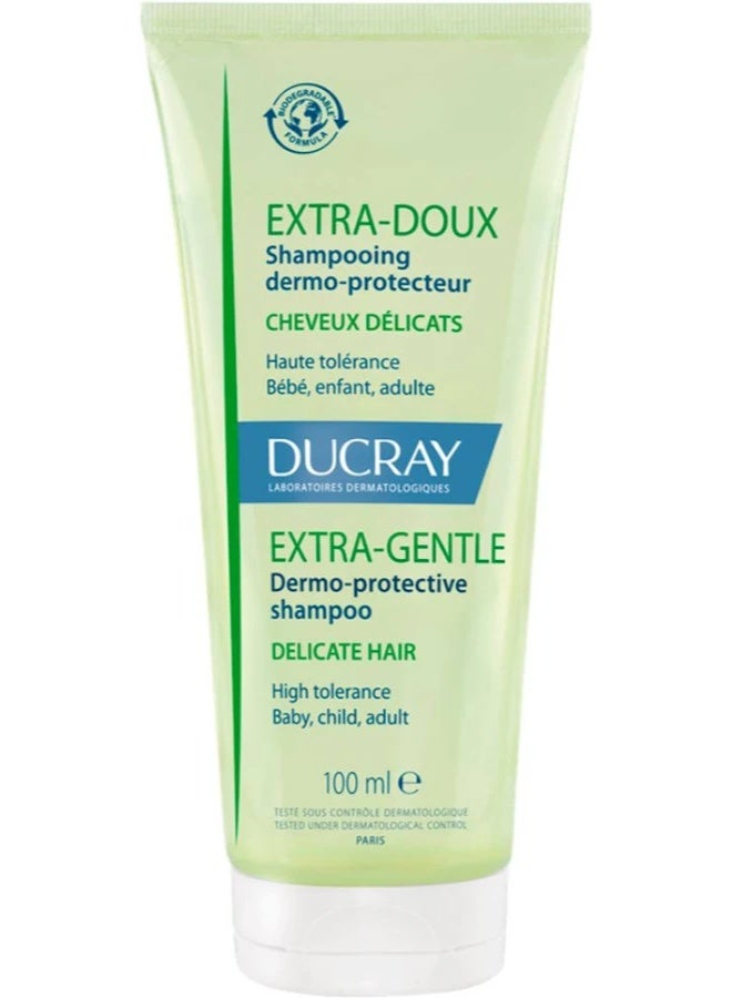 Ducray Extra-Doux Dermo-Protective Shampoo 100ml - Image 1