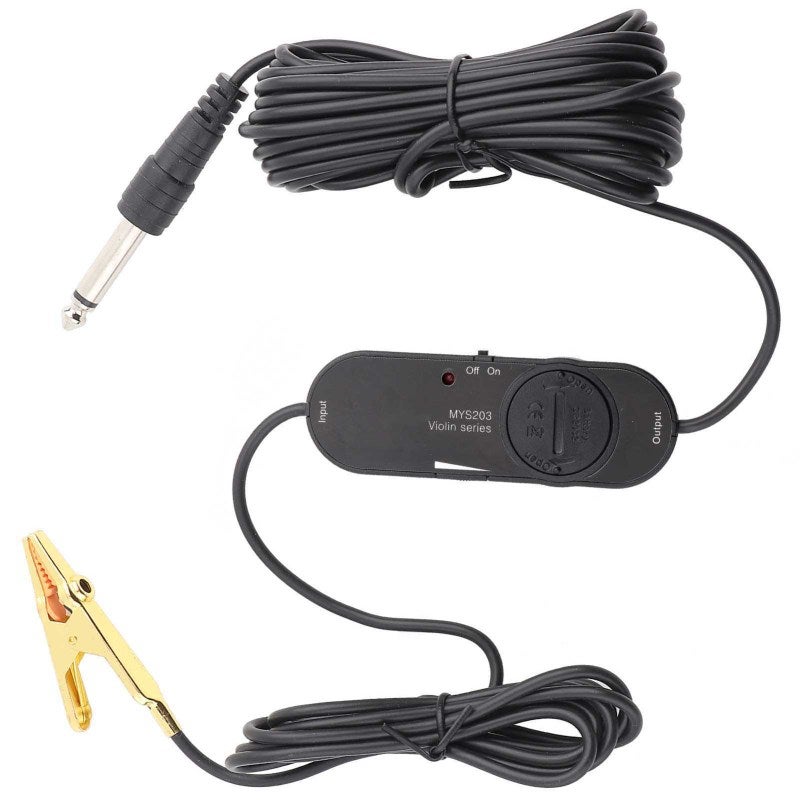 Meideal High Fidelity Violin Pickup Mic Adjustable Volume - Low Feedback Professional Violin Pickup Easy Install for Solo Teaching Recording - Image 2