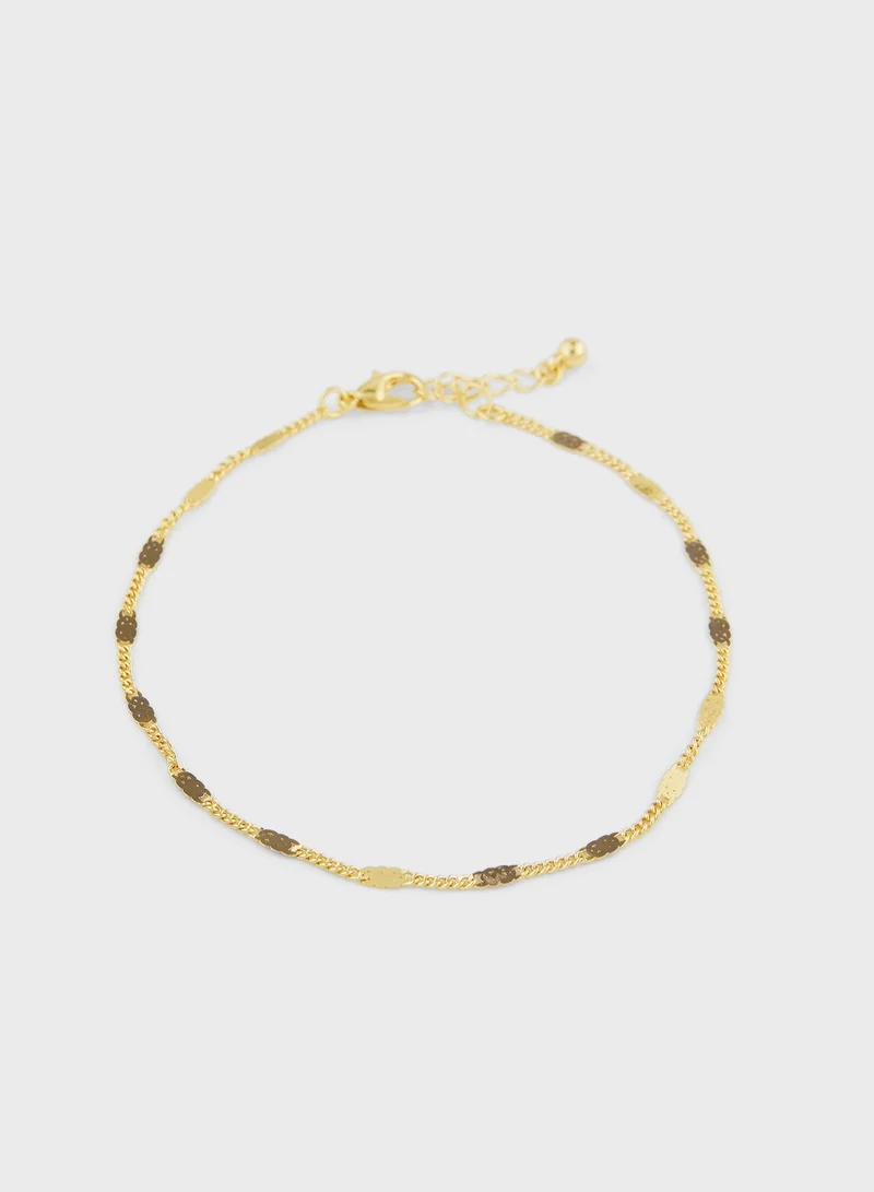 جينجر 2 Pack Heart  Detail Anklet