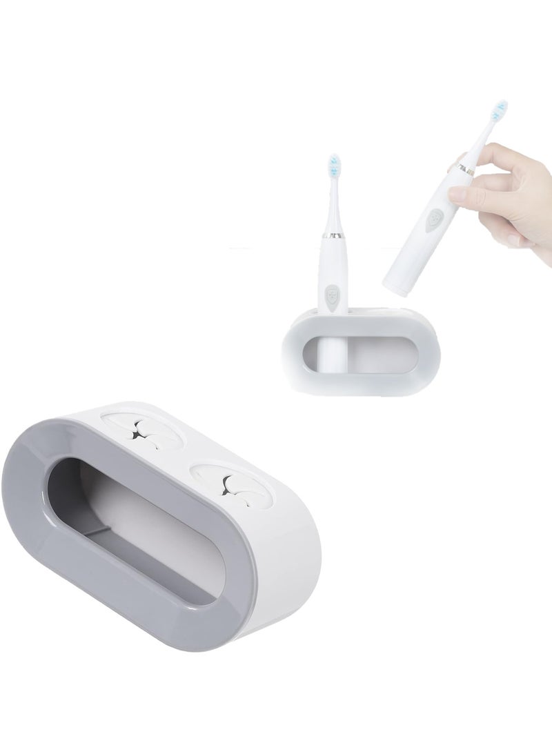 CMGTYYD Toothbrush holder, self-adhesive wall mounted bathroom toothbrush storage, adjustable toothbrush holder, bathroom toothbrush storage  - Image 1