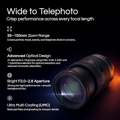 Rokinon AF 35150mm f228 Lens for L Mount - Image 3