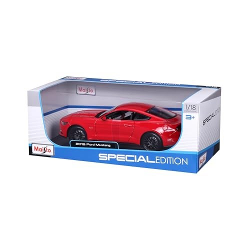 Bauer Spielwaren Maisto 1:18 Scale Special Edition 2015 Ford Mustang GT Die-Cast Vehicle, (Colors may Vary) - Image 5