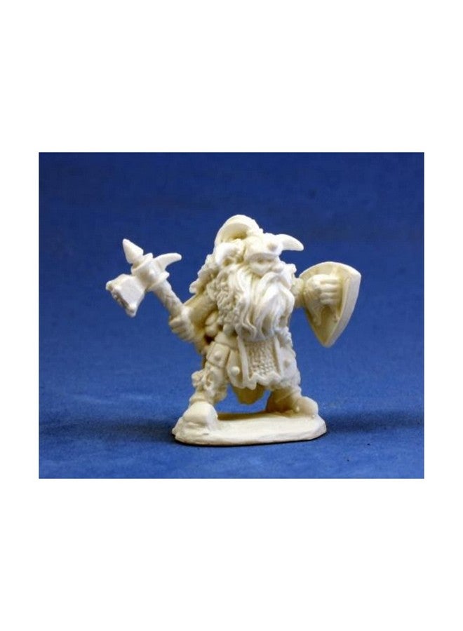 Reaper Dwarf Warrior - Dark Heaven Bones Miniature
