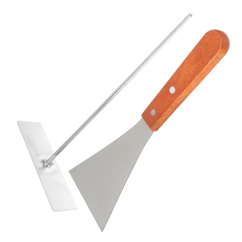 Stainless Steel Crepe Pancake Maker Kit With Spreader Shovel Essential Bakery Supplies - Image 2