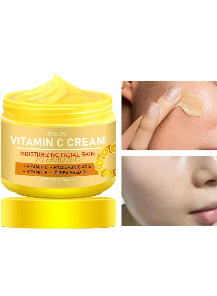 Rozino Vitamin C cream moisturizing VC cream brightens skin tone, tightens pores and refreshes - Image 1