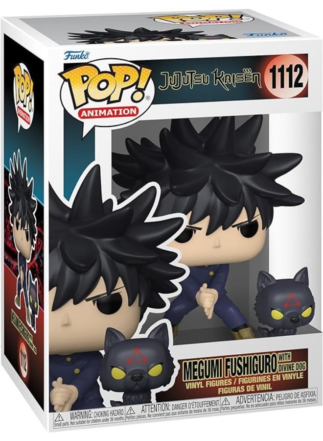 Funko Pop! Jujutsu Kaisen - Megumi Fushiguro with Divine Dog ( 1112 )