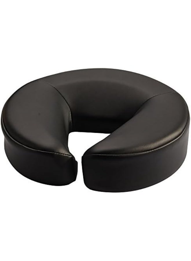 مسند رأس عالمي من ماستر ماسيج، وسادة وجه لطاولة التدليك - اللون الأسود، بسمك 3.5 إنش (عبوة من 1) - Image 1