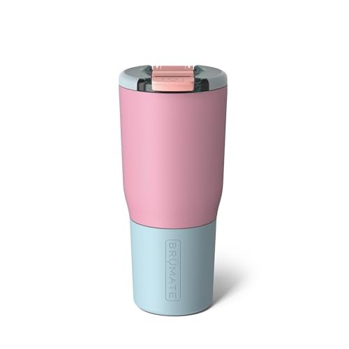 BrÃ¼Mate BrMate Nav 25oz 100 Leak Proof Insulated Travel Tumbler with Magnetic BevLock Lid Double Wall CupHolder Friendly Stainless Steel Mug Eclipse - Image 1