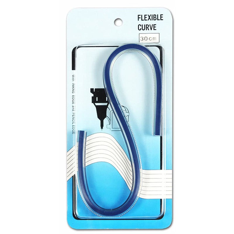 Bendable Curved Ruler Flexible Ruler Easy to Read for Engineering Drawing Tailor Sewing Design Draphics Flexible Template - Image 4