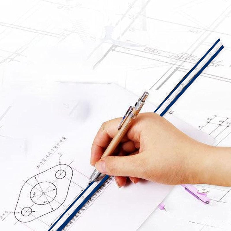 Bendable Curved Ruler Flexible Ruler Easy to Read for Engineering Drawing Tailor Sewing Design Draphics Flexible Template - Image 2