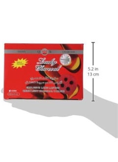 Lucky Charcoal 60 Pcs 3 Boxes Charcol lite Smart Tablets Bakhoor 50 MM Compo Sett RED LUCKY-4P  - Image 4
