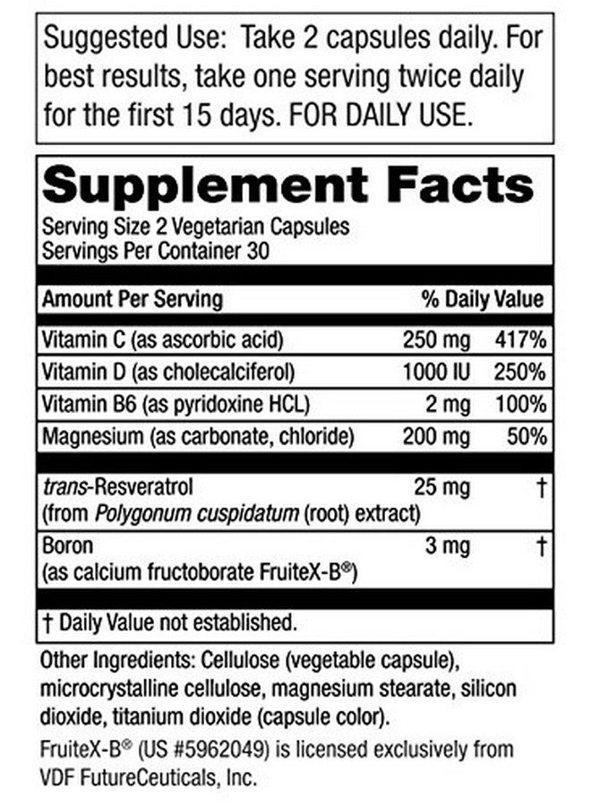 Purity Products Magres Formula Magnesium + Resveratrol 60 Capsules - Image 2