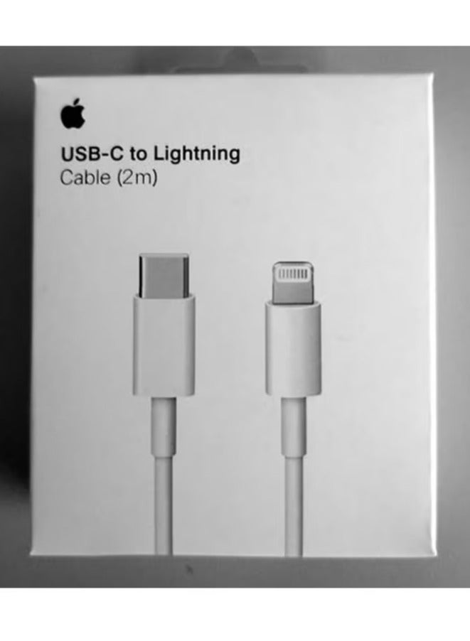 بيوينتي كابل شاحن iPhone 2M USB C إلى كابل Lightning شحن سريع توصيل الطاقة PD 20W كابل iPhone لسلسلة iPhone 14 、 iPhone 13 Series 、 iPhone 12Series 、 iPhone11 / XS / XR / 8 / 8Plus 、 iPad Pro 、 iPad Air 、 M - Image 1