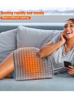 Generic Electric Heating Pad for Abdomen Waist Back Pain Relief Washable 10-Gears Heated Physiotherapy Electric Blanket  - Image 1