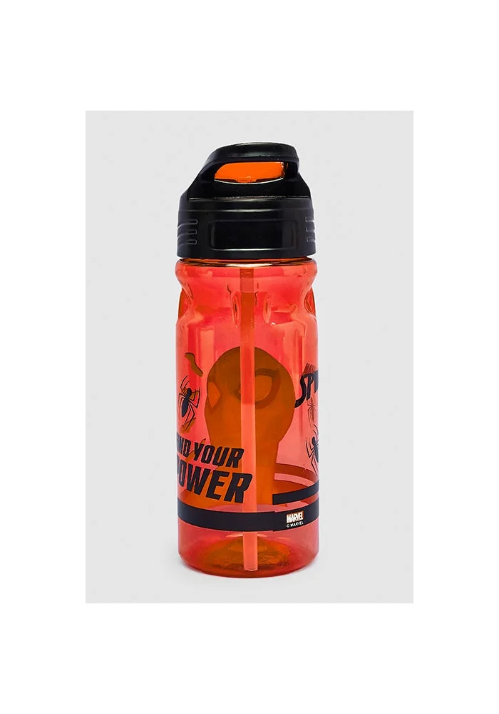 R&b  Spider-Man Print Sipper Water Bottle - 500ml  | Best Price UAE