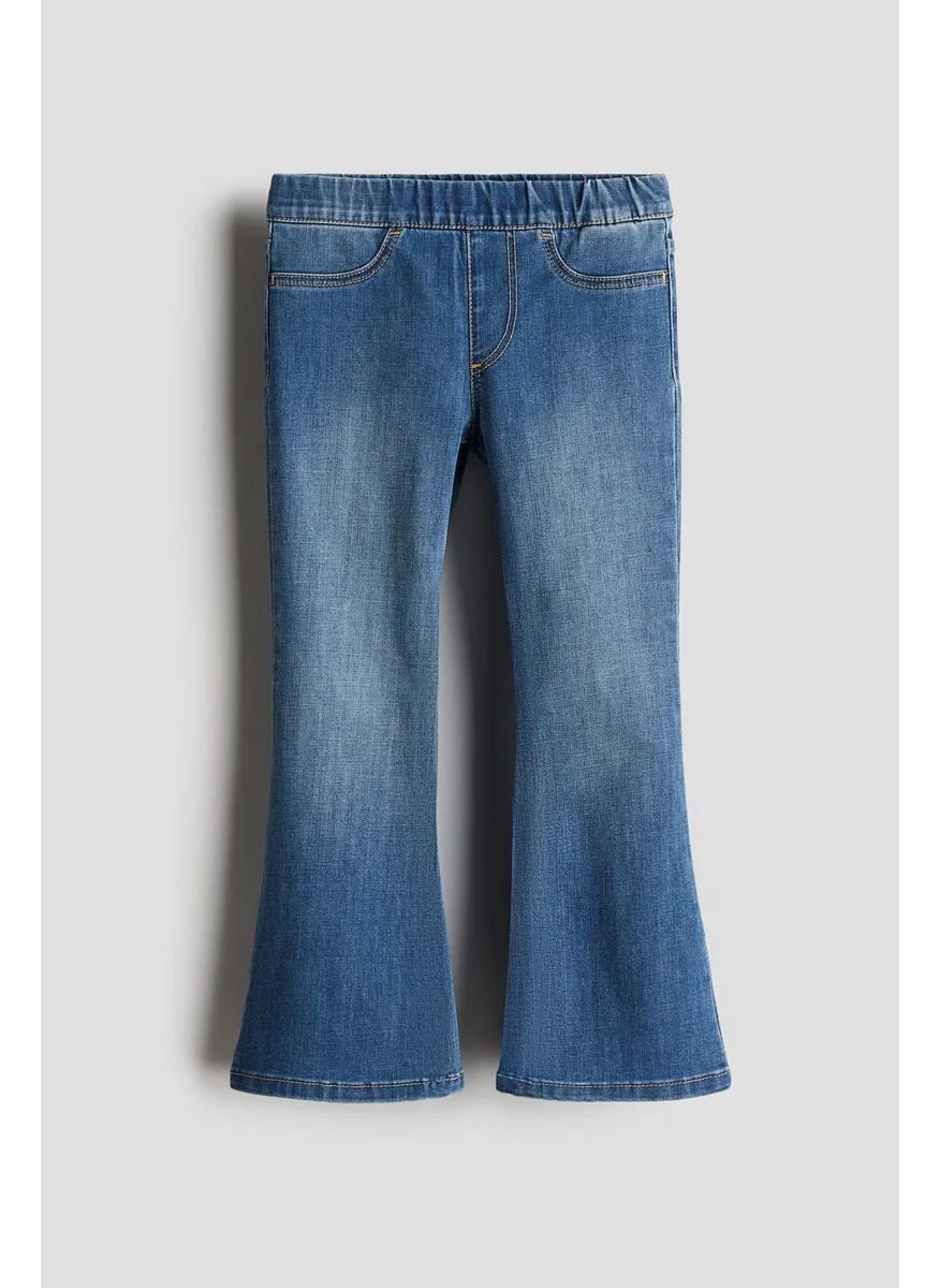 H&M Superstretch Flared Leg Jeans