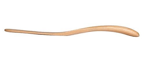 Miraclekoo Wood Butter Knife Cheese Spreader 6.5", Set of 6, Restaurant Grade - Image 2