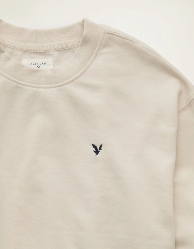 American Eagle  AE Lightweight Logo Sweatshirt  | Best Price UAE
